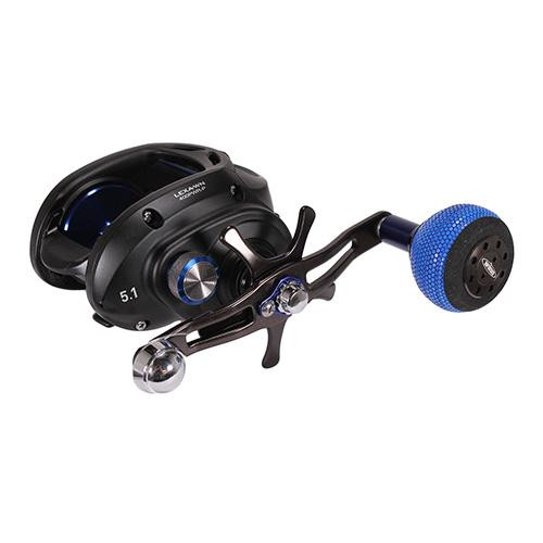 Daiwa Lexa Type WN Casting Reel 400, 5.1:1 Gear Ratio, 27.10" Retrieve Rate, 25 lb Max Drag, Right Hand, Clam