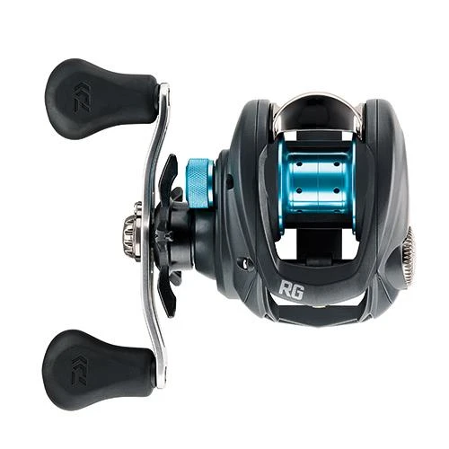 Daiwa RG Casting Reel 100, 7.1:1 Gear Ratio, 30" Retrieve Rate, 11 lb Max Drag, Right Hand, Boxed