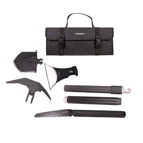 Schrade by BTI Tools  6 Piece Outdoor Kit with Black Nylon Case