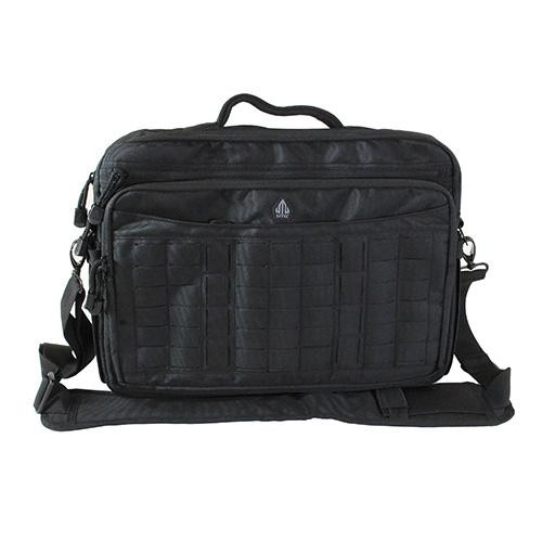 Leapers Inc. UTG 9-2-5 Briefcase, 1200D Polyester, Black
