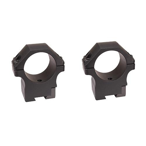 Leapers Inc. UTG PRO 30mm/2PCs Medium Profile P.O.I Dovetail Rings, Black