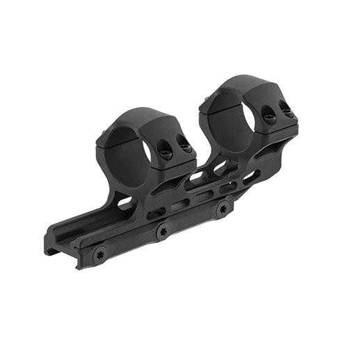 Leapers Inc. UTG Accu-Sync Offset Picatinny Rings 30mm High Profile, 34mm, Black