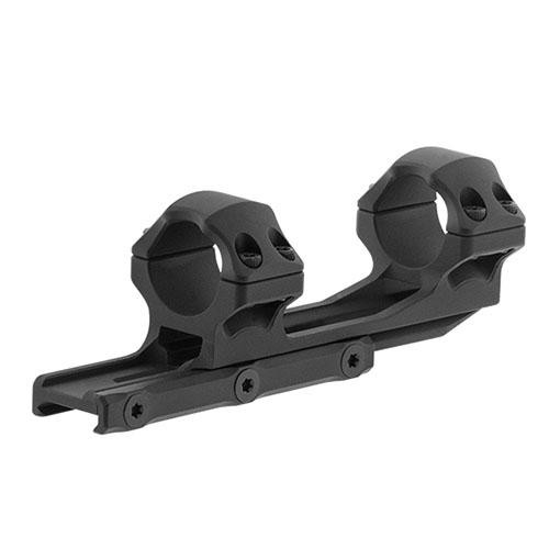 Leapers Inc. UTG Accu-Sync Offset Picatinny Rings 1" Medium Profile, 50mm, Black