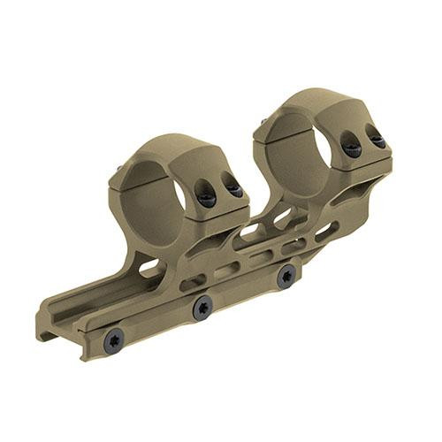 Leapers Inc. UTG Accu-Sync Offset Picatinny Rings 30mm High Profile, 34mm, Flat Dark Earth
