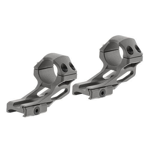 Leapers Inc. UTG Accu-Sync Offset Picatinny Rings 1" High Profile, 37mm, Gun Metal