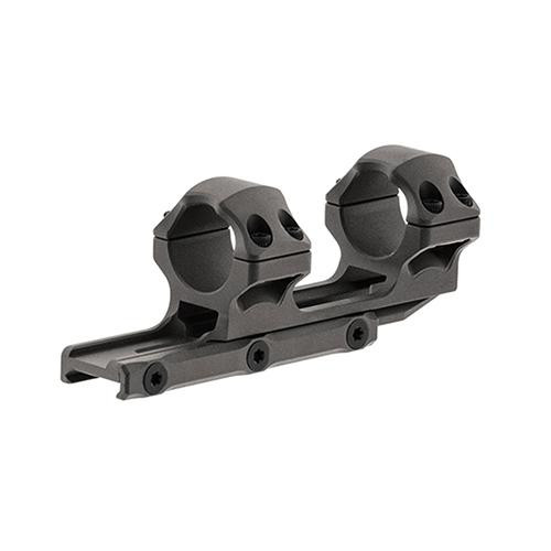 Leapers Inc. UTG Accu-Sync Offset Picatinny Rings 1" Medium Profile, 34mm, Gun Metal