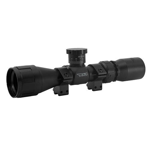 BSA Sweet .22 AO Riflescope 2-7x32mm, 1 Main Tube, Standard BSA Reticle, Black