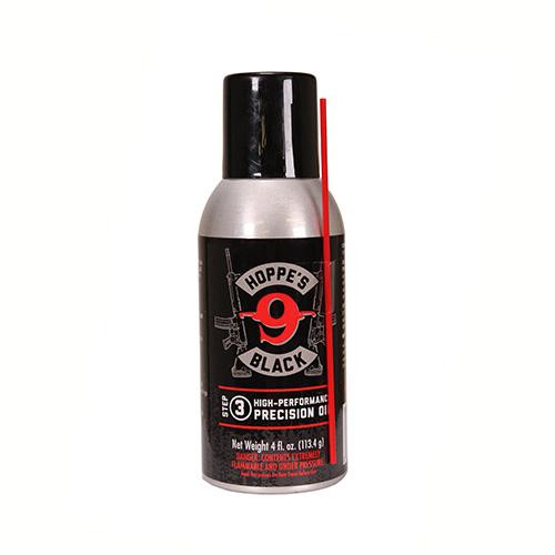 Hoppes BLK Lube Aerosol Black 4Oz w/Straw,Can