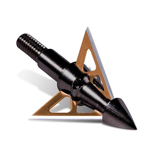 New Archery Products Thunderhead Nitro Fixed Blade 1 1/16" Cut Diameter, 100 Grains, Package of 3
