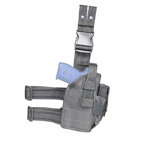 NcStar Drop Leg Universal Holster Urban Gray