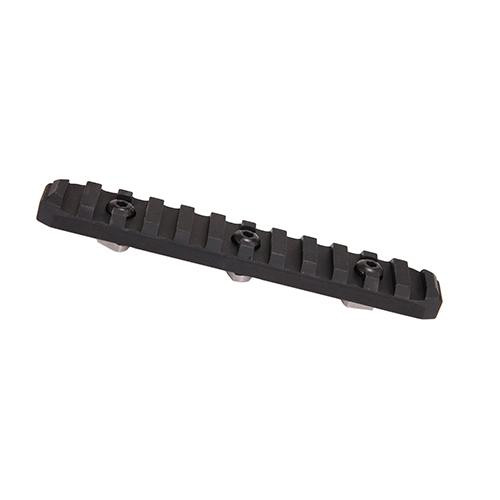 Odin Works MLOK Accessory Rail 12 Slot, Black
