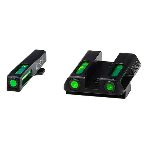 HIVIZ Sight Systems Litewave H3 Tritium/Litepipe Glock 42 and 43 Sight Set