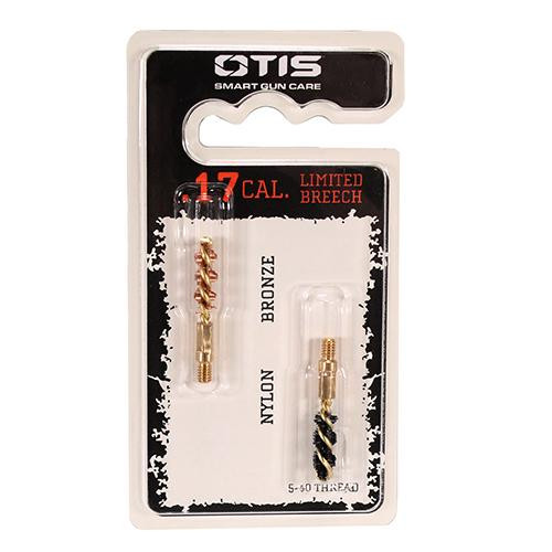 Otis Technologies Bore Brushes .17 HMR/.177 Airgun (1 Nylon/1 Bronze)