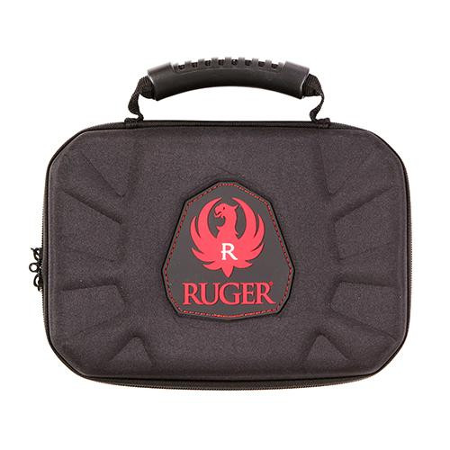 Allen Cases Ruger Blockade Molded Handgun Case 9" Black/Red