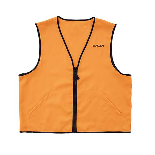 Allen Cases Deluxe Hunting Vest Large, Black Orange