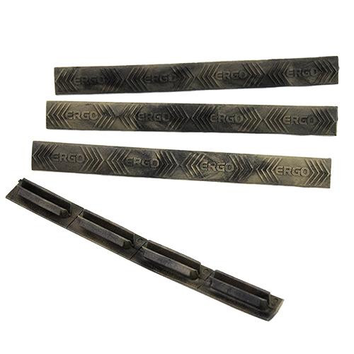 Ergo M_LOK Wedgelok Rail Cover Predator Camouflage, Package of 4