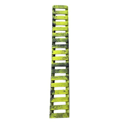 Ergo 18 Slot Ladder Low Pro Rail Covers Tracker Camouflage, Package of 1