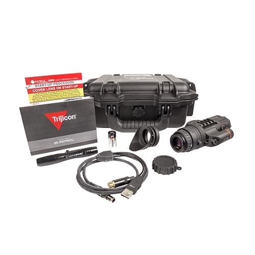 Electro Optics IR Patrol Thermal Monocular LE100C, 1x19mm 640x480 Image Capture, Black