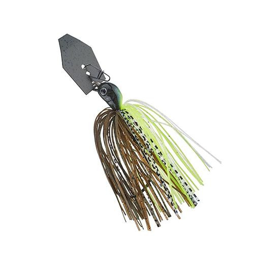 Z-man Chatterbait Jack Hammer Lure 5/0 Hook Size, 3/8 oz, Bhite Delight, Package of 1