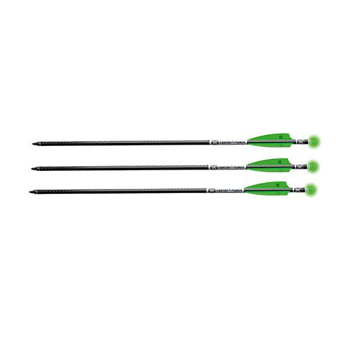 TenPoint Crossbow Technologies EVO-X Lighted Centerpunch Premium Carbon Crossbow Arrows