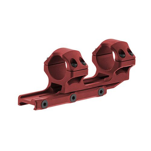 Leapers Inc. UTG Accu-Sync Offset Picatinny Rings 1" Medium Profile, 34mm, Red