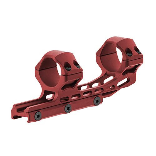Leapers Inc. UTG Accu-Sync Offset Picatinny Rings 30mm High Profile, 50mm, Red