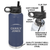 Navy 32oz Water Bottle