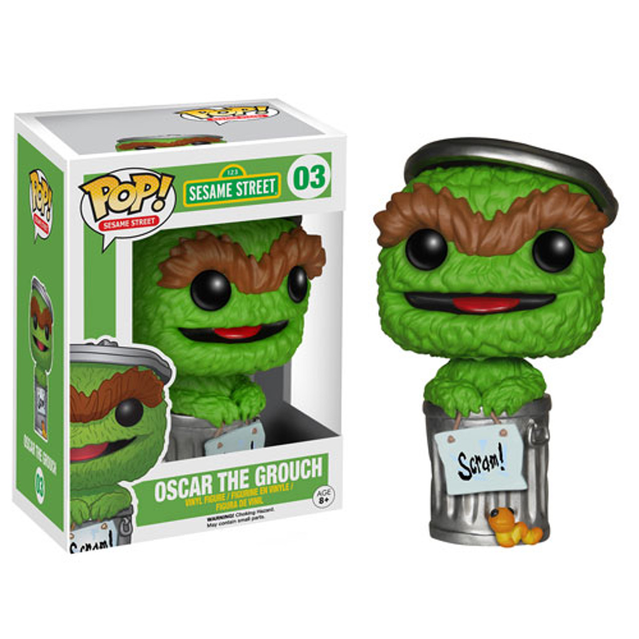 Funko Sesame Street Oscar the Grouch Pop! Vinyl Figure