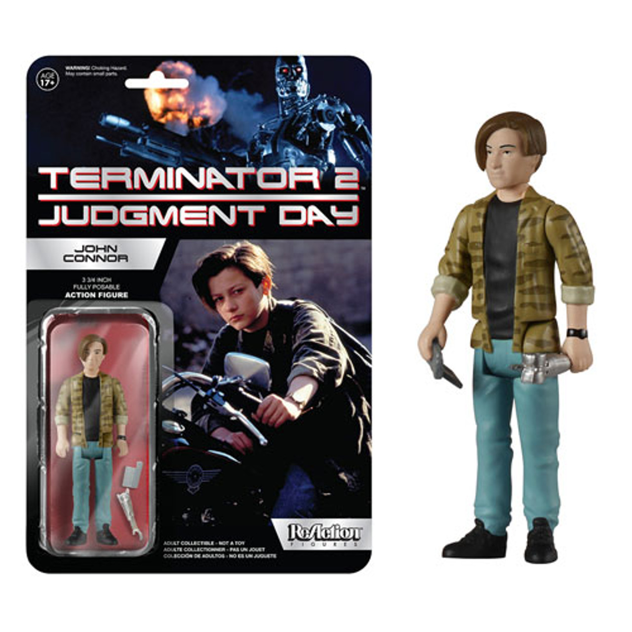 Funko Terminator 2 John Connor ReAction 3 3/4-Inch Retro Action