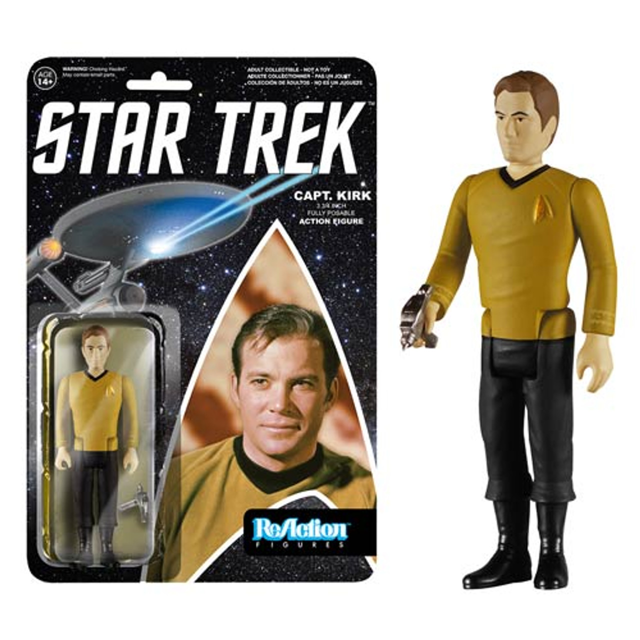 captain kirk action figure