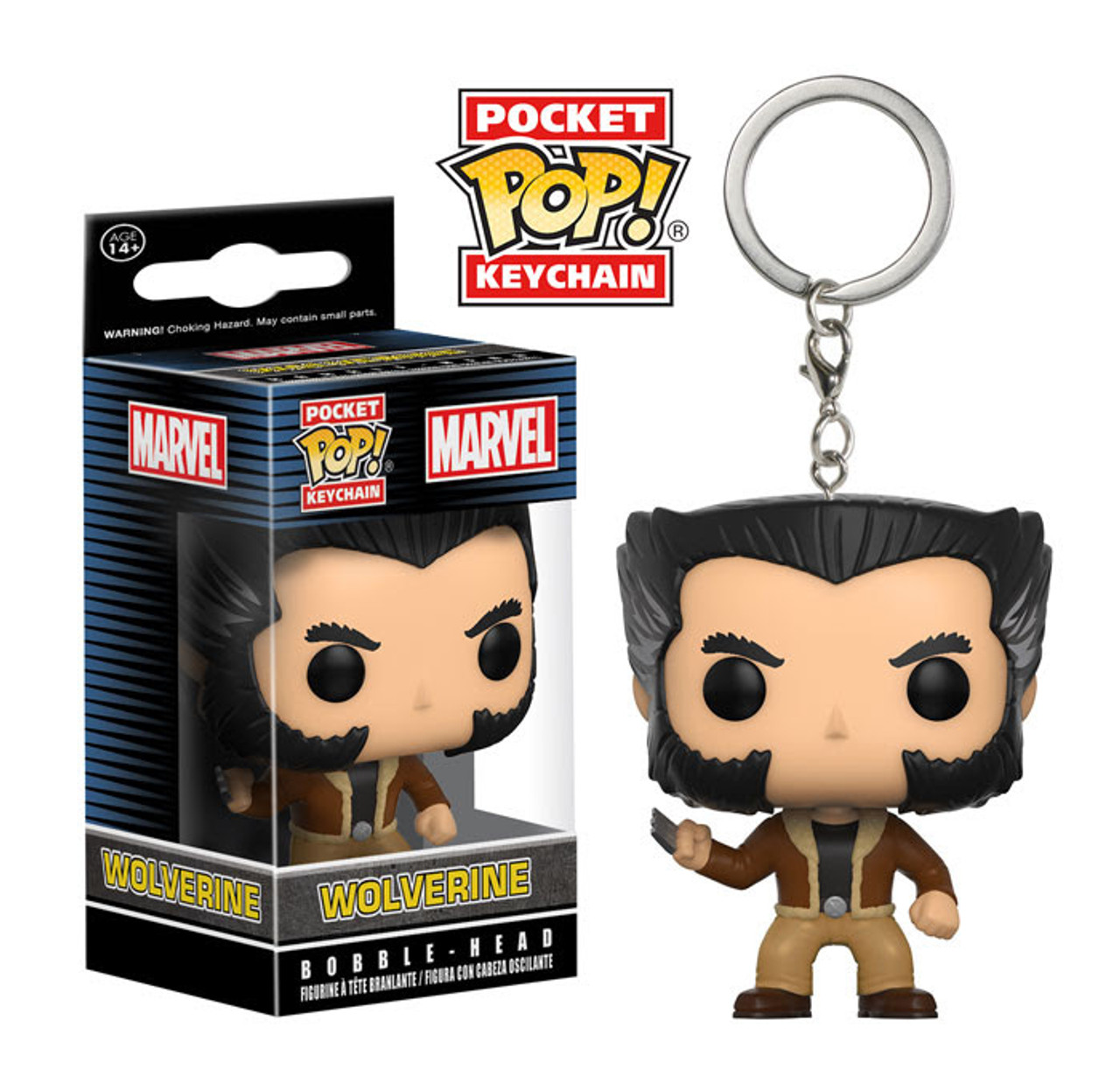 Funko Pocket POP! Marvel X-Men Logan Keychain