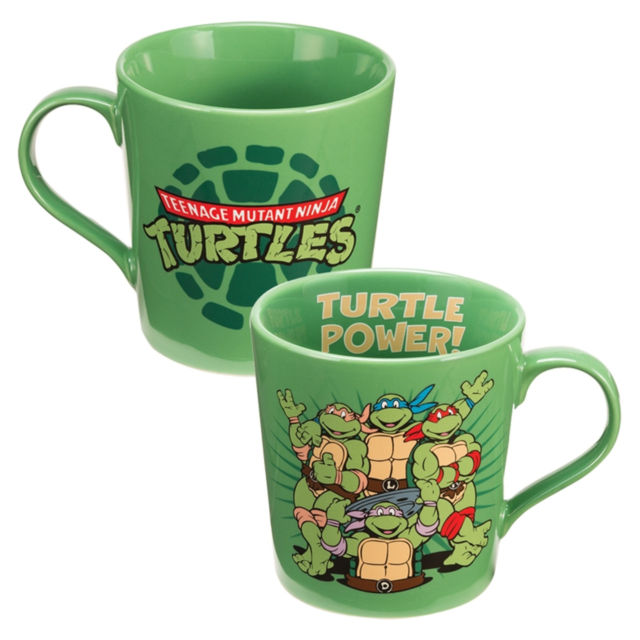 Teenage Mutant Ninja Turtles Turtle Power 20 oz Embossed Ceramic