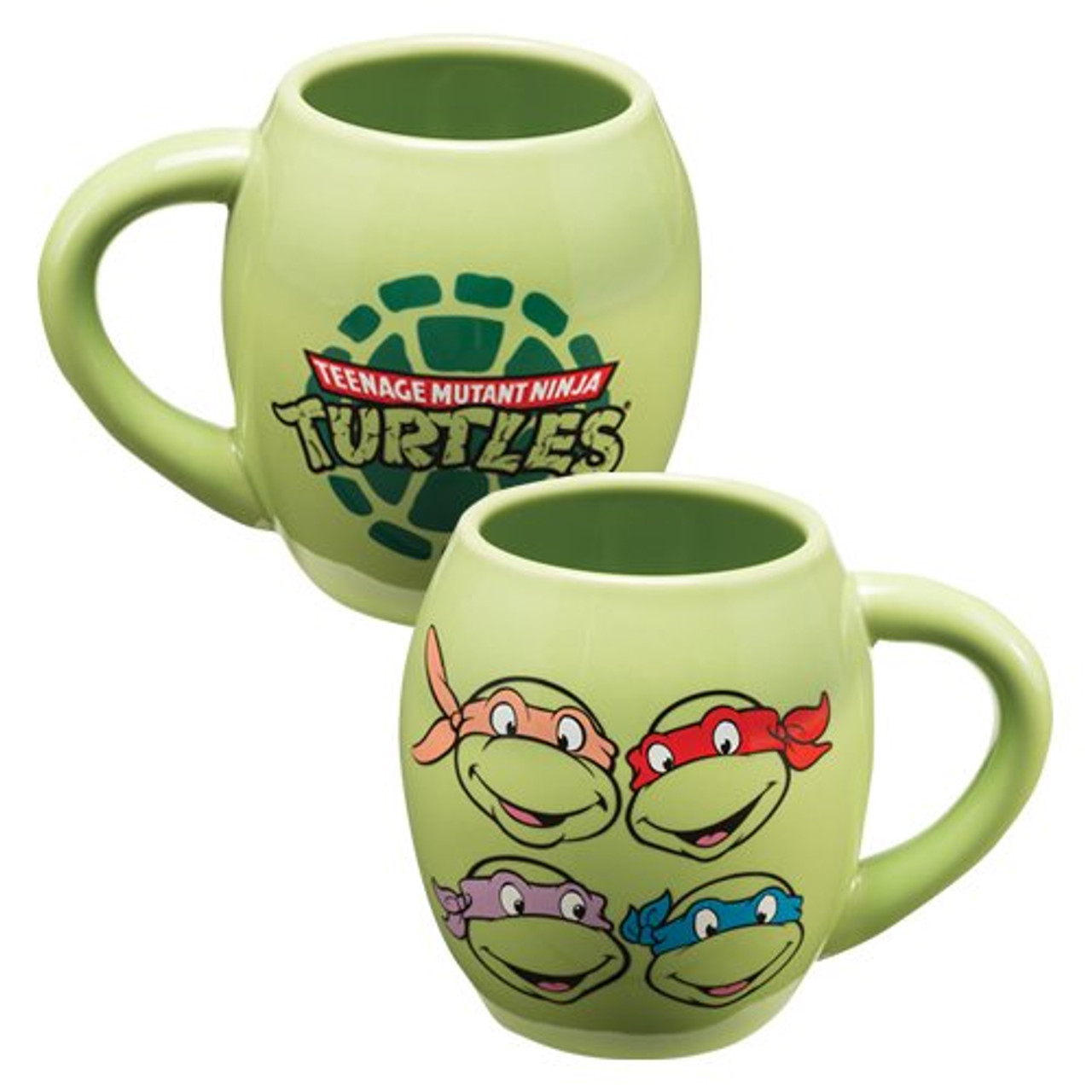 Teenage Mutant Ninja Turtles Turtle Power 20 oz Embossed Ceramic