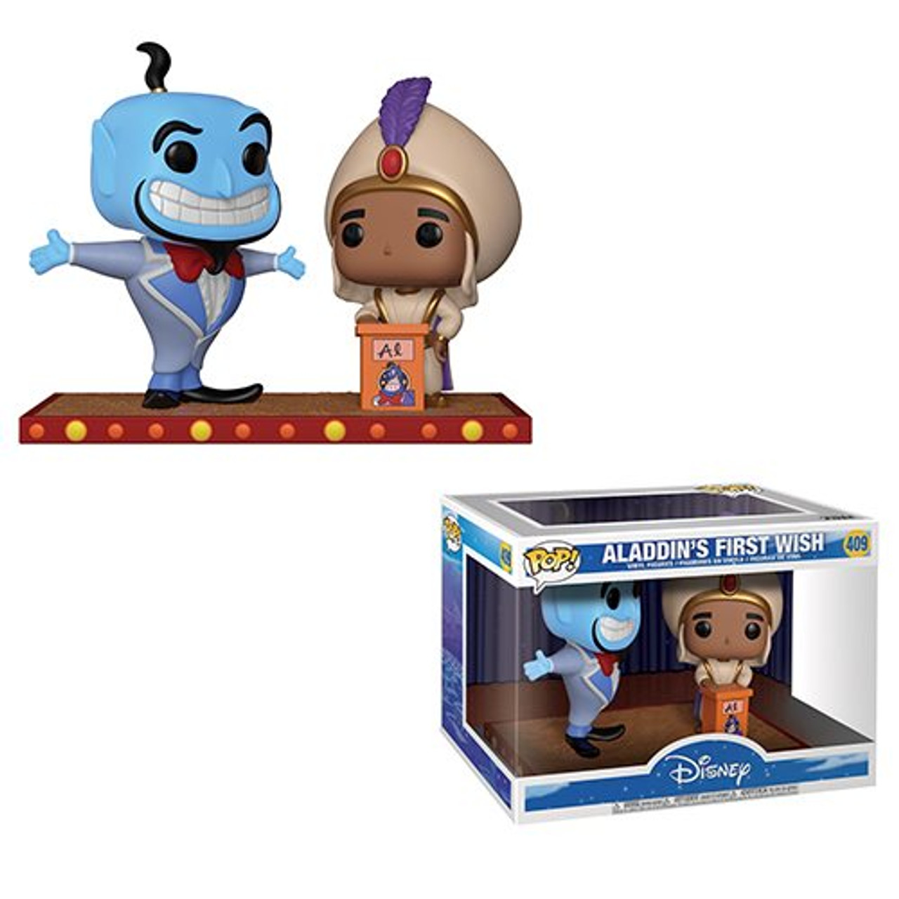 Aladdin Genie Movie Moment Funko Pop! Vinyl Figure #409