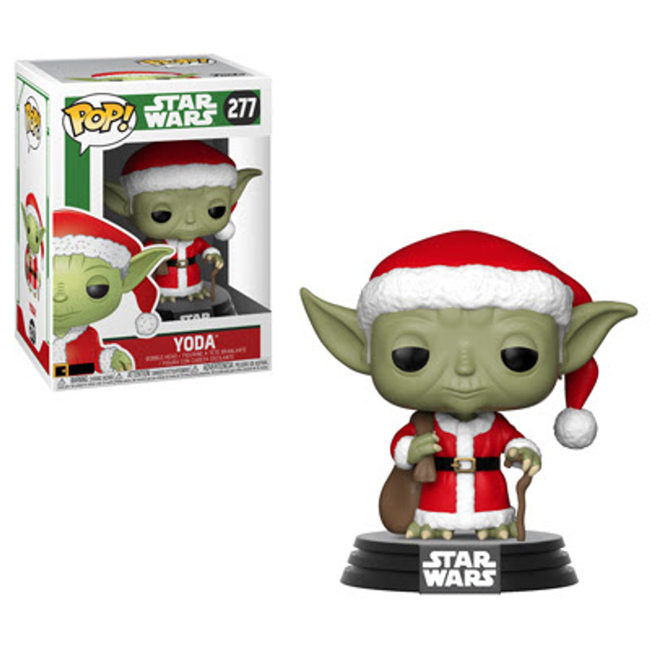 Star Wars Holiday Santa Yoda Funko Pop! Vinyl Figure #277