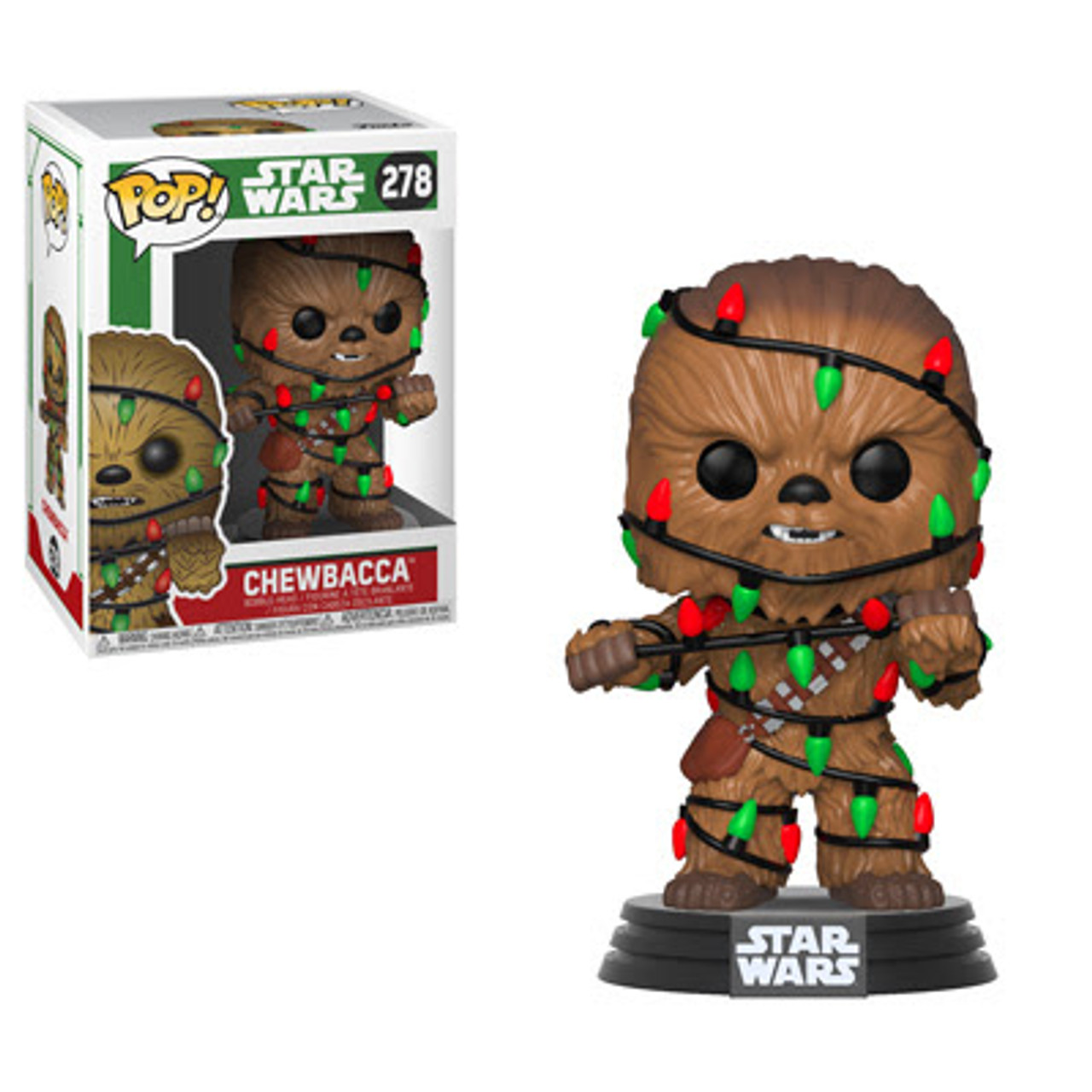 Star Wars Holiday Chewie with Lights Funko Pop! Vinyl Figure #278