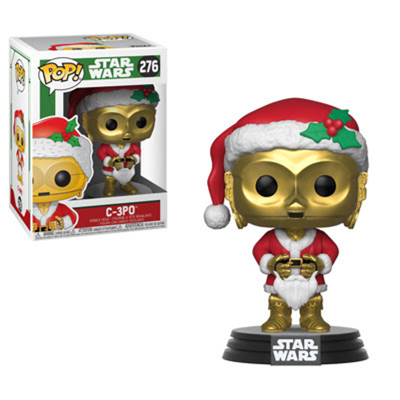 Star Wars Holiday C-3PO as Santa Funko Pop! Vinyl Figure #276