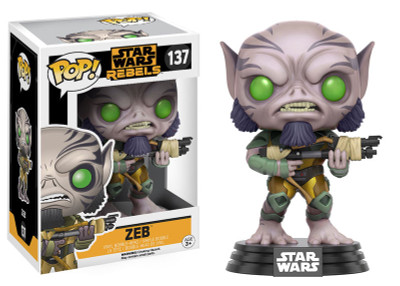 Funko POP! Star Wars Rebels Ezra Vinyl Bobble Head #132