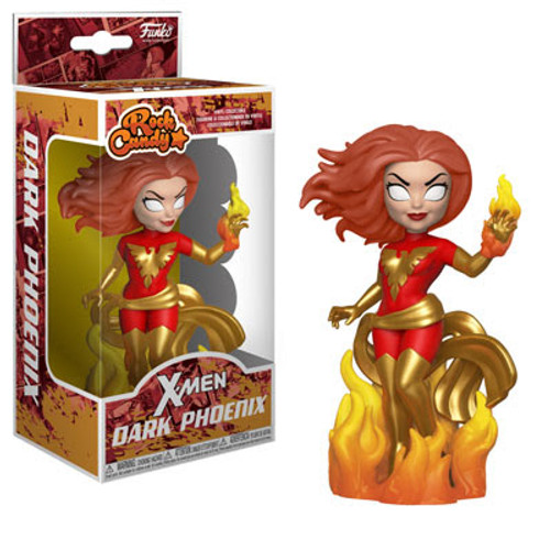 X-Men Funko Rock Candy! Marvel Dark Phoenix Vinyl Figure X-Men Funko Rock Candy! Marvel Dark Phoenix Vinyl Figure