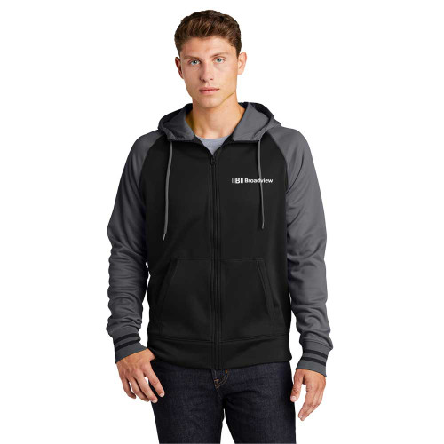Full Zip Sport Wick Hooded Jacket Men's