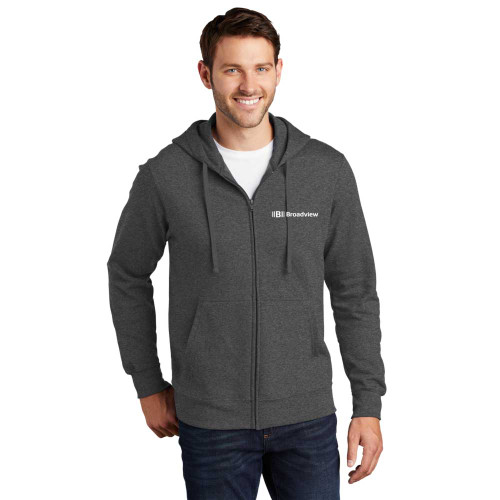 Full Zip Hooded Sweatshirt