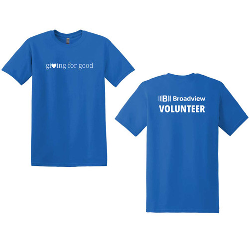  Giving for Good Volunteer Tee Shirt