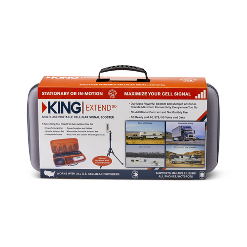 KING Extend™ Go Multiuse Portable Cell Signal Booster