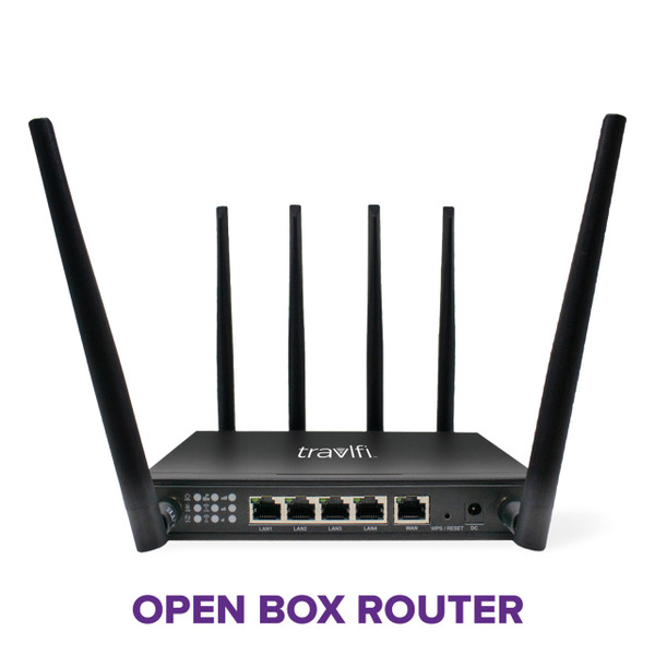 TravlFi JourneyXTR LTE Wi-Fi Router - Open Box Special TravlFi JourneyXTR LTE Wi-Fi Router - Open Box Special