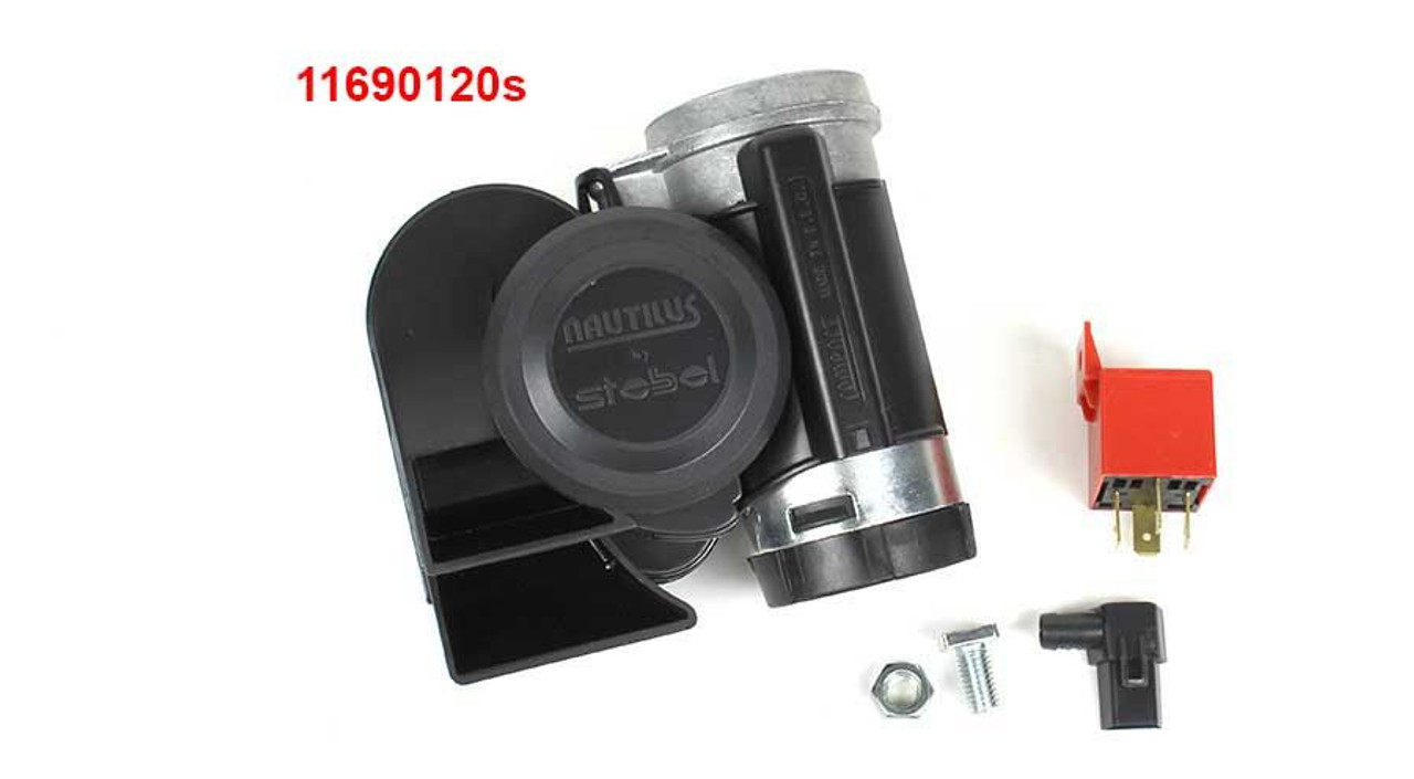 Nautilus Horn kit for R1200GS (04-07) Very Loud - Includes mounting kit