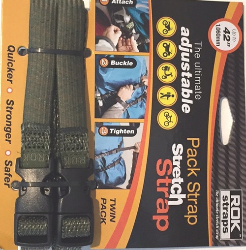 ROK Adjustable Pack Stretch Straps - BrigadeQM