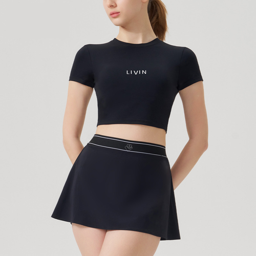 Blivin Fitness 2-Piece Mini Skirt Set