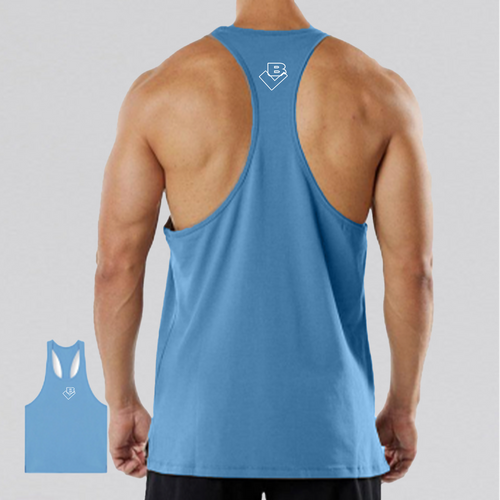 Blivin Fitness Men’s Lift Lover Performance Tank – Racerback