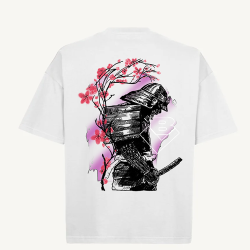WARRIOR IN A GARDEN™ White Warrior Blossom Tee