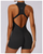 Blivin Fitness Pump Collection – Signature Back Pump Romper